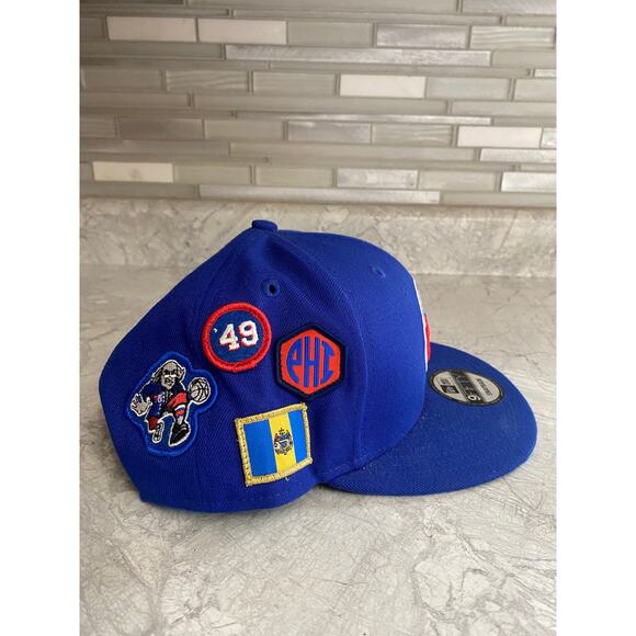 Philadelphia 76ers New Era 9Fifty Snapback Hat w/ Patches - Picture 6 of 9
